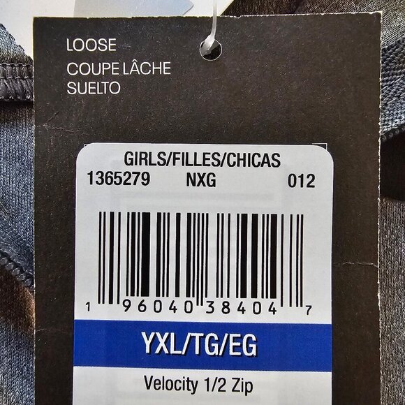 NWT Under Armour Girls UA Tech Team 1/2 Zip Loose Fit Long Sleeve Shirt Size XL - Picture 7 of 9